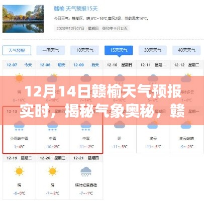 揭秘气象奥秘,赣榆天气预报实时解析(12月14日版)