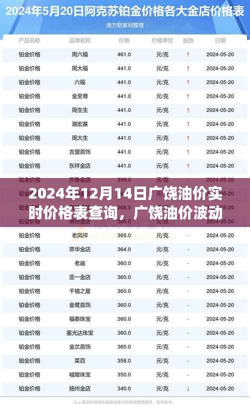 广饶油价实时动态解析，多维度解读背后的波动因素与未来走势预测