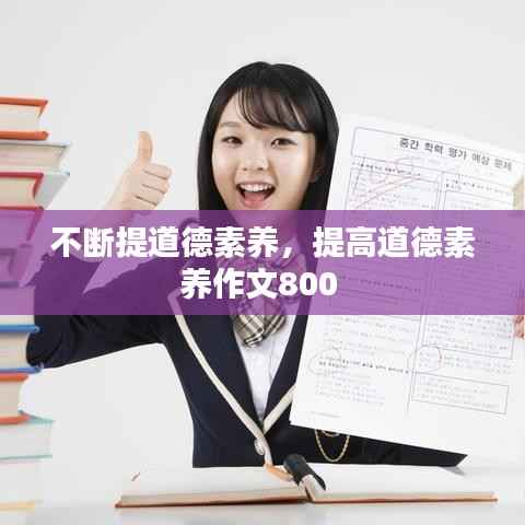 不断提道德素养,提高道德素养作文800